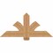 Ekena Millwork Redmond Smooth Timber Gable Bracket, Western Red Cedar, 48"W x 22"H x 1 1/2"D x 5 1/2"F, 11/12 Pitch GBW048X22X0206RED00SWR - alternate 1
